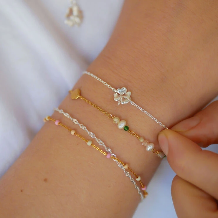 ENAMEL Copenhagen Bracelet, Organic Clover 4 ENAMEL Copenhagen Bracelet, Organic Clover - Billede 2