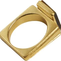 Mango Ring With Square Design 7 Mango Ring With Square Design -Pernille Corydon Butik 37010179 OR D2