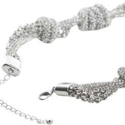 Mango Crystal Knots Necklace -Pernille Corydon Butik 47000174 PL D1