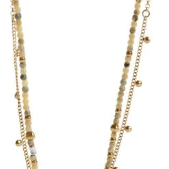 Mango Beaded Double Necklace
