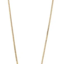 Pilgrim Halskæde, Clara, Guldbelagt, Krystal