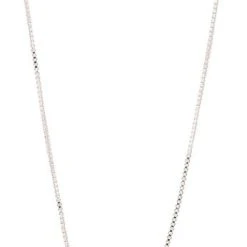 Pilgrim Halskæde, Clara, Sølvbelagt, Krystal