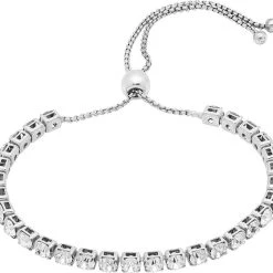 Pilgrim Armbånd : Lucia_PI : Sølvbelagt : Krystal