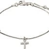Pilgrim Armbånd, Anet, Sølvbelagt, Krystal -Pernille Corydon Butik 5700560060098