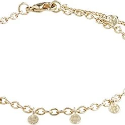 Pilgrim Armbånd : Panna : Guldbelagt