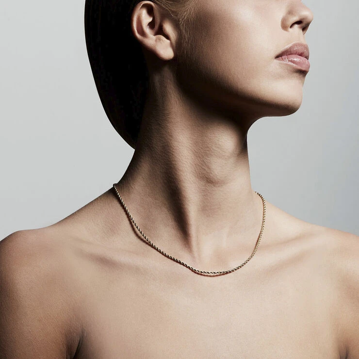 Pilgrim Halskæde : Pam : Guldbelagt 4 Pilgrim Halskæde : Pam : Guldbelagt - Billede 2