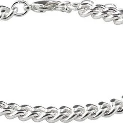 Pilgrim Armbånd : Fuchsia : Sølvbelagt