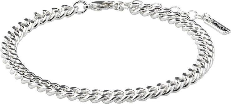 Armbånd : Fuchsia : Sølvbelagt Pilgrim Armbånd : Fuchsia : Sølvbelagt -Pernille Corydon Butik 5700560075467