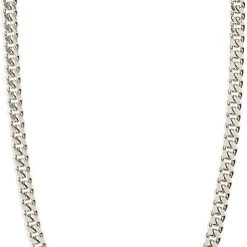 Pilgrim Halskæde : Fuchsia : Sølvbelagt