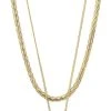 Pilgrim Necklace : Nomad : Gold Plated -Pernille Corydon Butik 5700560077744