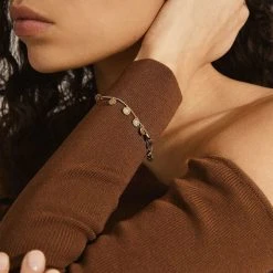 Pilgrim GOLD-PLATED CAROL BRACELET W/ SMALL FILIGREE COINS -Pernille Corydon Butik 5700560080379 1