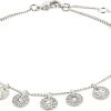 Pilgrim SILVER-PLATED CAROL BRACELET W/ SMALL FILIGREE COINS