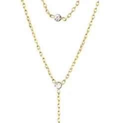 Pernille Corydon Butik 21 Pilgrim GOLD-PLATED KAMARI CHAIN NECKLACE W/ CRYSTALS