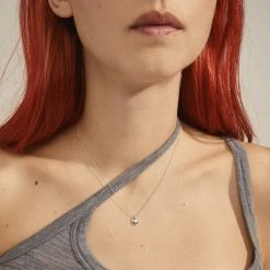 Pilgrim Halsk&aelig;de : Jayla : S&oslash;lvbelagt -Pernille Corydon Butik 5700560085589 2