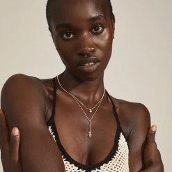 Pilgrim Halskæde : Jolene : Sølvbelagt : Hv -Pernille Corydon Butik 5700560085671 3