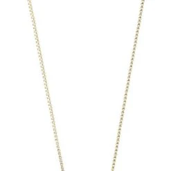 Pilgrim BLOSSOM Recycled Square Coin Halskæde Guldbelagt