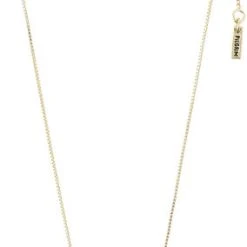 Pilgrim BLOSSOM Recycled Square Coin Halsk&aelig;de Guldbelagt -Pernille Corydon Butik 5700560087439 1