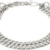 Pilgrim BLOSSOM Recycled Curb Chain Armbånd 2-i-1 Sølvbelagt 1 Pilgrim BLOSSOM Recycled Curb Chain Armbånd 2-i-1 Sølvbelagt -Pernille Corydon Butik 5700560087538