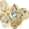 Pilgrim ENERGETIC Organisk Krystal Ring Guldbelagt -Pernille Corydon Butik 5700560087835