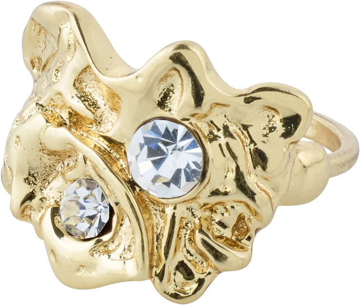 ENERGETIC organisk krystal ring guldbelagt Pilgrim ENERGETIC Organisk Krystal Ring Guldbelagt -Pernille Corydon Butik 5700560087835