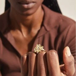 Pilgrim ENERGETIC Organisk Krystal Ring Guldbelagt 4 Pilgrim ENERGETIC Organisk Krystal Ring Guldbelagt -Pernille Corydon Butik 5700560087835 3