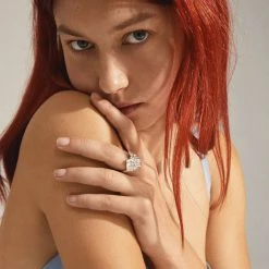 Pilgrim ENERGETIC Organisk Krystal Ring Sølvbelagt 8 Pilgrim ENERGETIC Organisk Krystal Ring Sølvbelagt -Pernille Corydon Butik 5700560087927 3