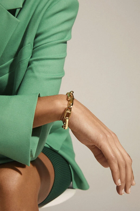 Pilgrim LOVE Chain Bracelet Gold-plated 4 Pilgrim LOVE Chain Bracelet Gold-plated - Billede 2