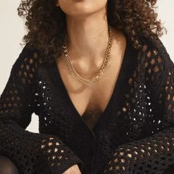 Pilgrim FRIENDS Chunky Curb Chain Necklace Gold-plated 9 Pilgrim FRIENDS Chunky Curb Chain Necklace Gold-plated -Pernille Corydon Butik 5700560092518 3