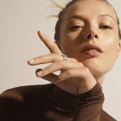 Pilgrim FRIENDS Ring Silver-plated -Pernille Corydon Butik 5700560092587 2