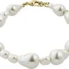 Pilgrim WILLPOWER Pearl Bracelet Gold-plated -Pernille Corydon Butik 5700560092648
