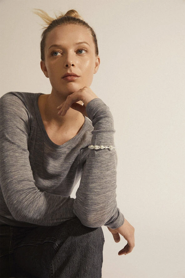 Pilgrim WILLPOWER Pearl Bracelet Silver-plated 4 Pilgrim WILLPOWER Pearl Bracelet Silver-plated - Billede 2