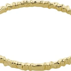 Pilgrim KINDNESS Wavy Bangle Bracelet Gold-plated