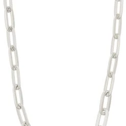 Pilgrim KINDNESS Recycled Cable Chain Necklace Silver-plated