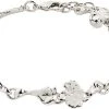Pilgrim SOLIDARITY Recycled Organic Shaped Bracelet Silver-plated -Pernille Corydon Butik 5700560092983