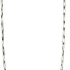Pilgrim SOLIDARITY Recycled Snake Chain Necklace Silver-plated -Pernille Corydon Butik 5700560093010 3