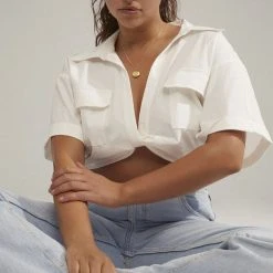 Pilgrim XENA Recycled Coin Necklace Gold-plated -Pernille Corydon Butik 5700560094987 2