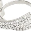 Pilgrim EDTLI Crystal Ring Silver-plated -Pernille Corydon Butik 5700560094994