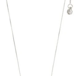 Pilgrim EDTLI Recycled Crystal Pendant Necklace Silver-plated -Pernille Corydon Butik 5700560095014 1