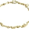 Pilgrim HALLIE Organic Shaped Crystal Bracelet Gold-plated -Pernille Corydon Butik 5700560095274
