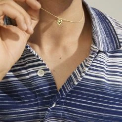 Pilgrim AFRODITTE Recycled Heart Necklace Gold-plated 6 Pilgrim AFRODITTE Recycled Heart Necklace Gold-plated -Pernille Corydon Butik 5700560095359 4
