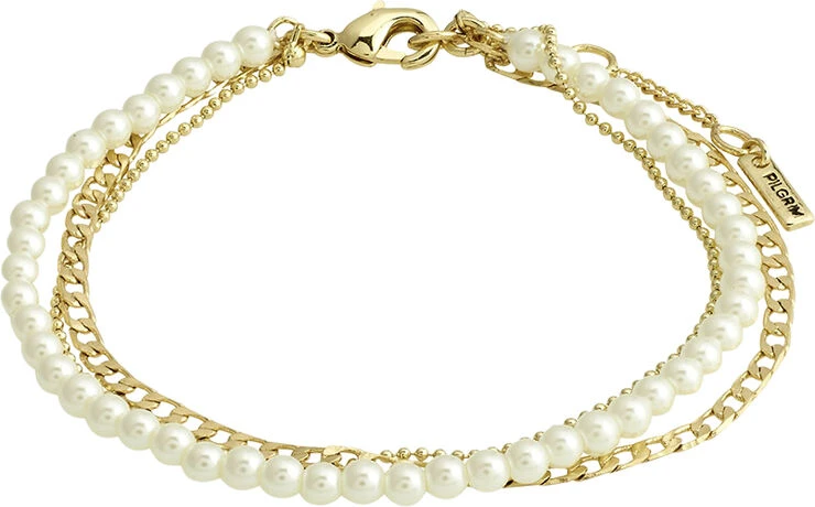 Pilgrim BAKER Bracelet 3-in-1 Set Gold-plated 3 Pilgrim BAKER Bracelet 3-in-1 Set Gold-plated