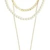Pilgrim BAKER Necklace 3-in-1 Set Gold-plated -Pernille Corydon Butik 5700560095816