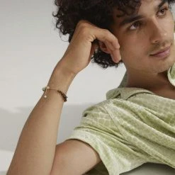 Pilgrim SOULMATES Bracelet Mint/gold-plated -Pernille Corydon Butik 5700560095885 2