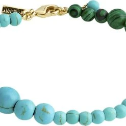 Pilgrim SOULMATES Bracelet Blue/gold-plated
