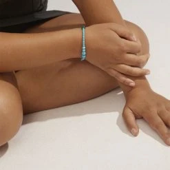 Pilgrim SOULMATES Bracelet Blue/gold-plated -Pernille Corydon Butik 5700560095908 2