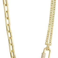 Pilgrim BE Cable Chain Necklace Gold-plated -Pernille Corydon Butik 5700560095977
