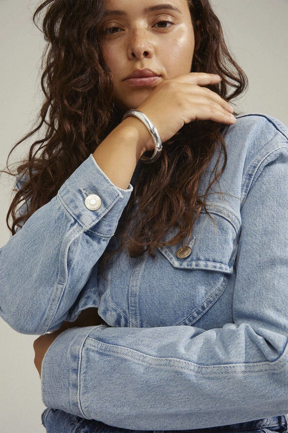 Pilgrim BE Bangle Bracelet Silver-plated 4 Pilgrim BE Bangle Bracelet Silver-plated - Billede 2