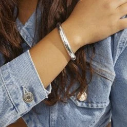 Pilgrim BE Bangle Bracelet Silver-plated 9 Pilgrim BE Bangle Bracelet Silver-plated -Pernille Corydon Butik 5700560096004 m3