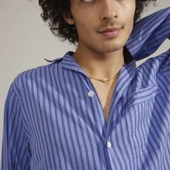 Pilgrim BREATHE Recycled Curb Chain Necklace Gold-plated -Pernille Corydon Butik 5700560096127 m3