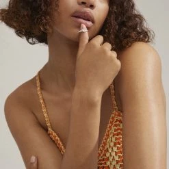 Pilgrim BREATHE Recycled Crystal Ring Silver-plated 4 Pilgrim BREATHE Recycled Crystal Ring Silver-plated -Pernille Corydon Butik 5700560096172 m2